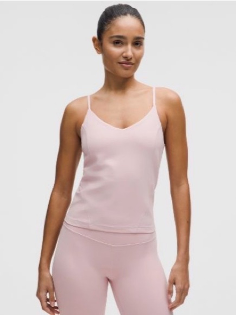 Lululemon Align waist length cami tank - light pink